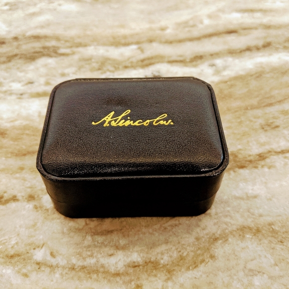 Abraham Lincoln American Flag Collectible Cufflinks w/ Lincoln Signature Box - Picture 3 of 3